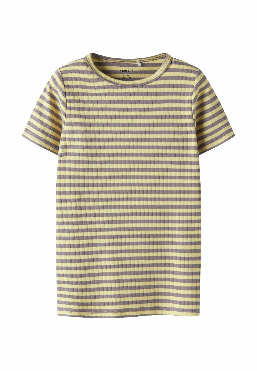 

Футболка с принтом SLIM FIT Name it, цвет Purple Dove