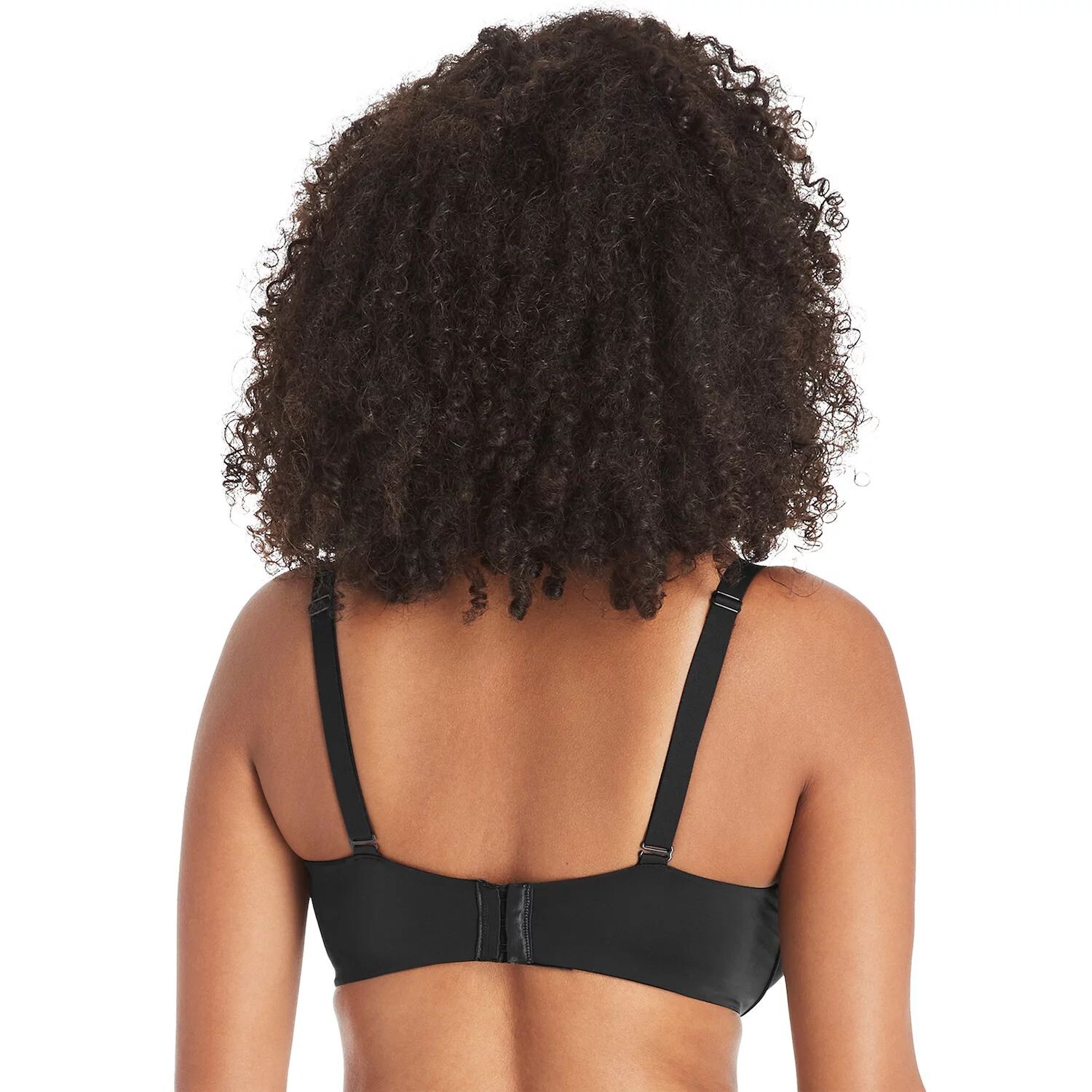 

Maidenform One Fabulous Fit Бюстгальтер-футболка на косточках DM7543 Maidenform, черный/темно-синий