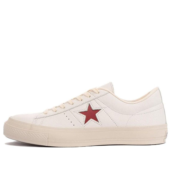 

Кроссовки one star j eb leather 'white crimson red' Converse, белый