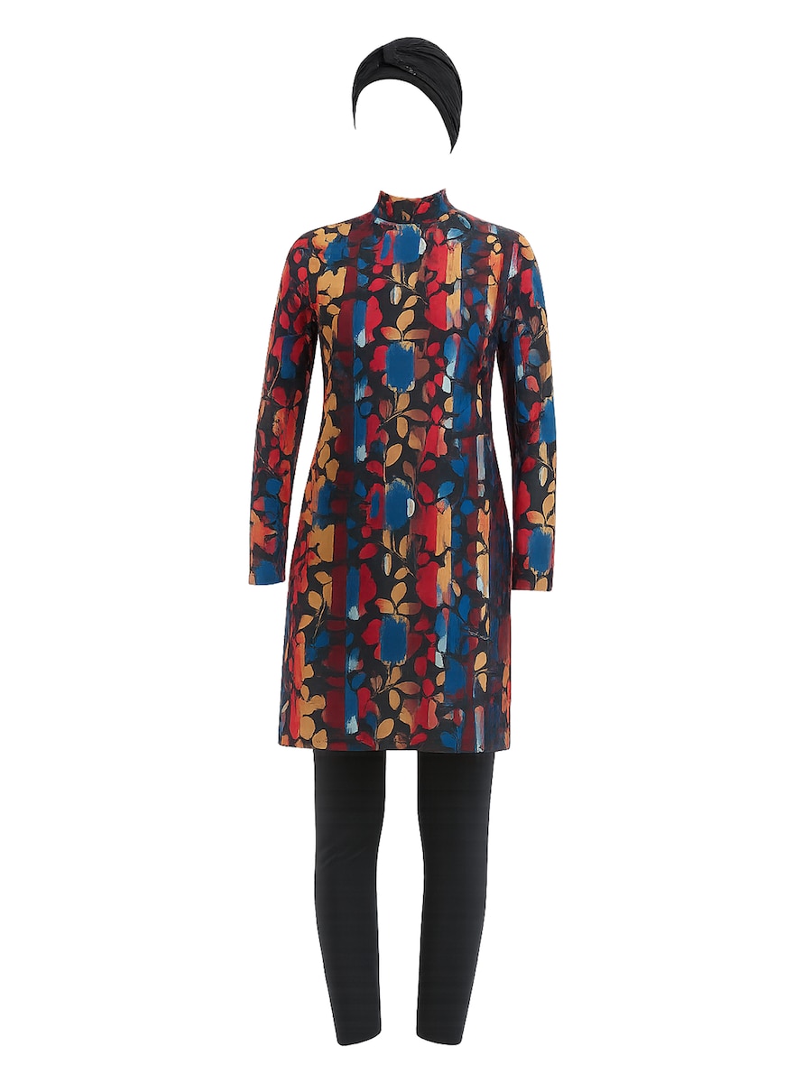 

Купальник с высоким воротом C&City, Mixed Colors