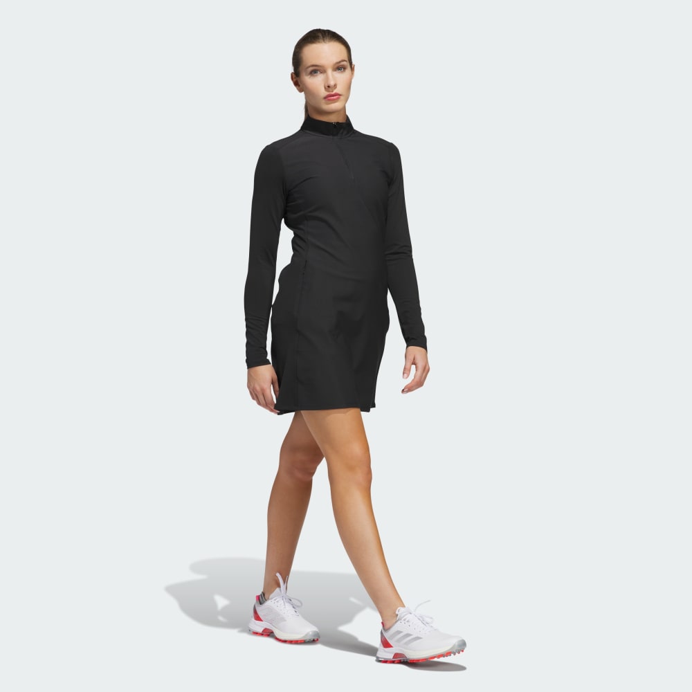 Платье Adidas Ultimate365 Long Sleeve Dress, черный — фото 3