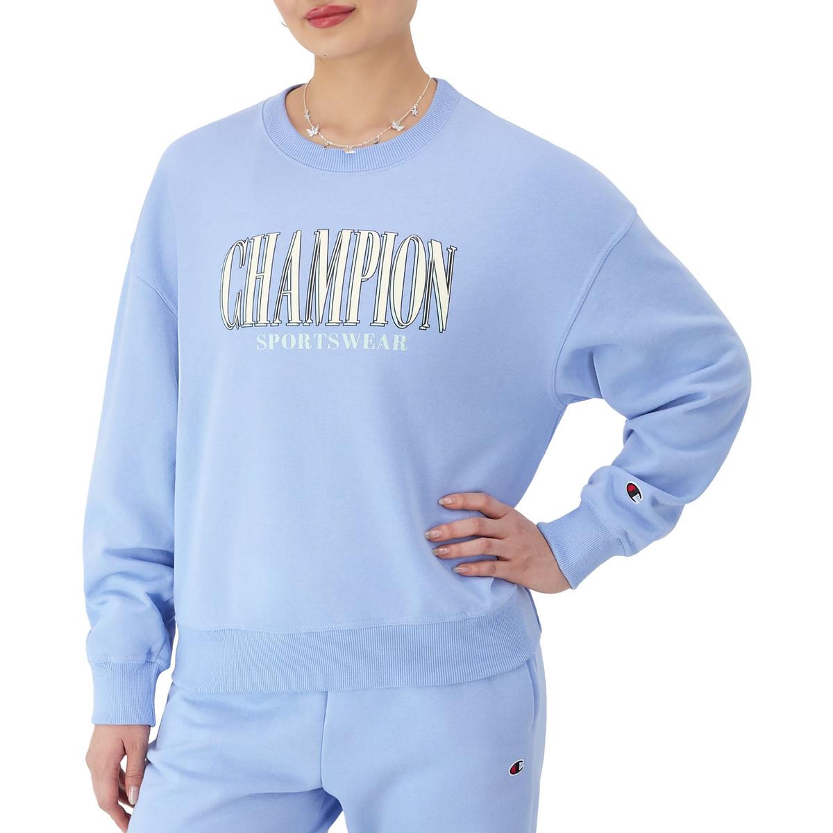 

Женская толстовка для фитнеса и спортзала Champion, цвет pewter blue