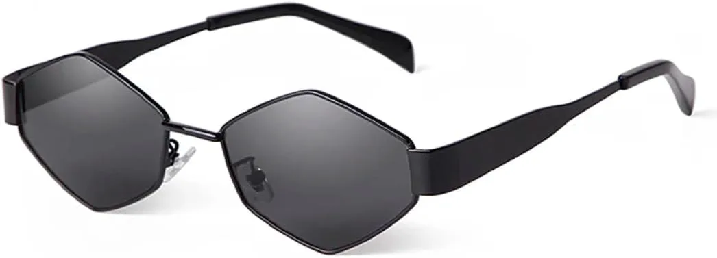 

Солнцезащитные очки с защитой UV400 | Панк, металлическая оправа, цветные линзы | Для женщин и мужчин, для занятий спортом на открытом воздухе и вождения DSVIGF, 01