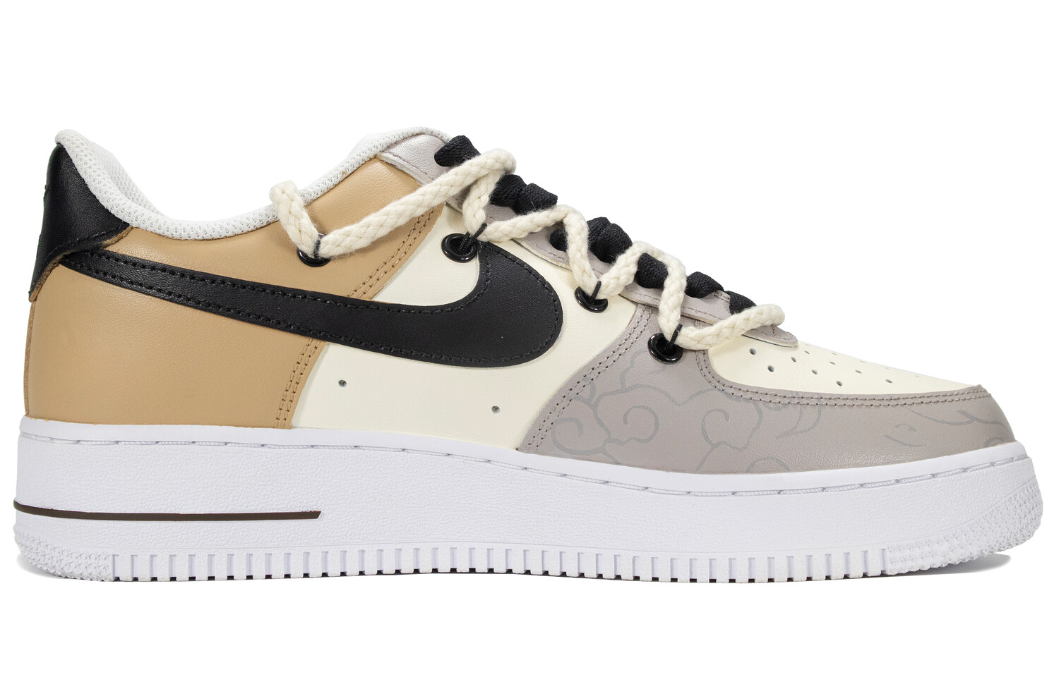 

Мужские кроссовки для скейтбординга Nike Air Force 1 Low, Grey/Brown