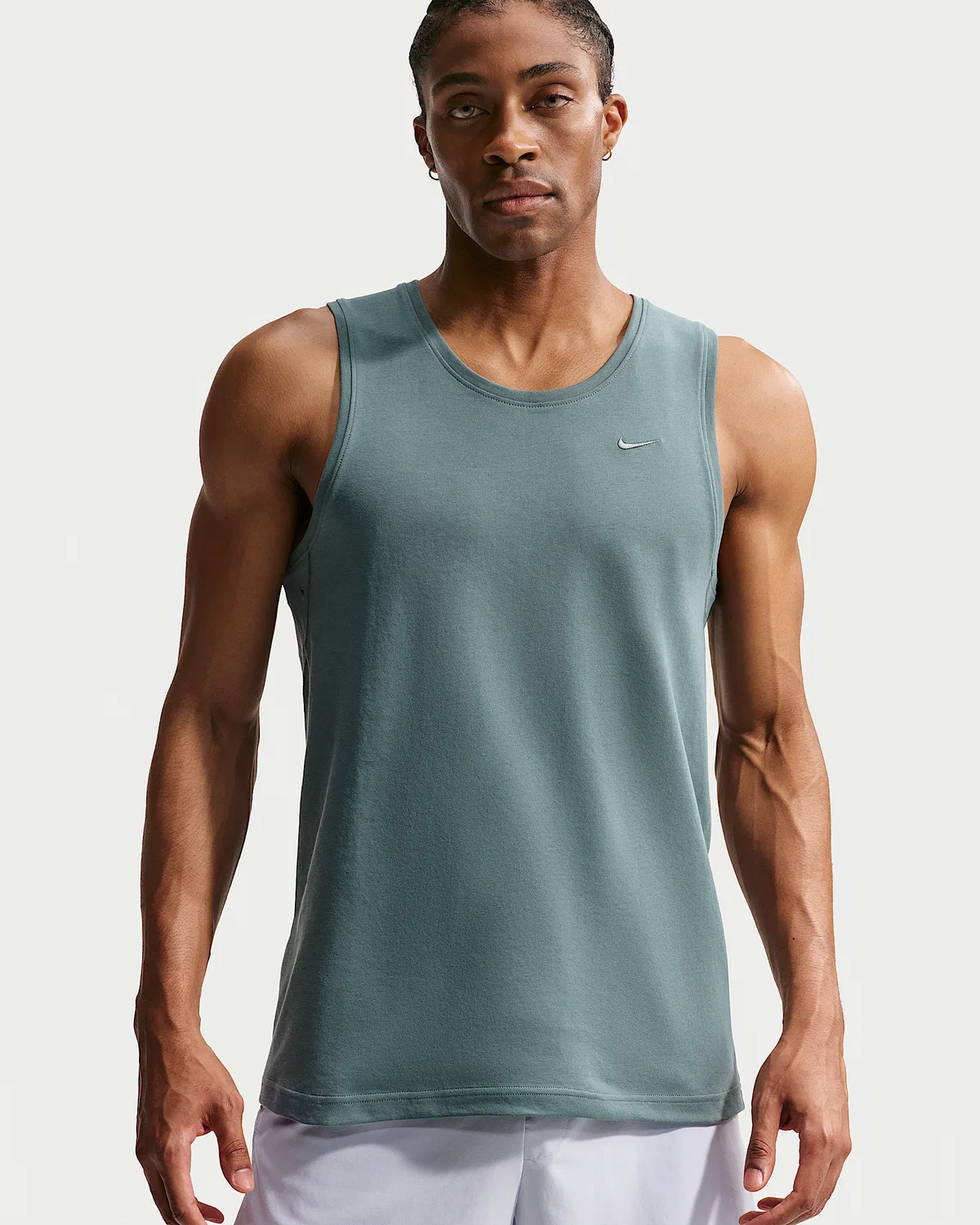 Мужской тренировочный топ Nike Dri-FIT Versatile Tank Primary, Mineral Slate/Mineral Slate