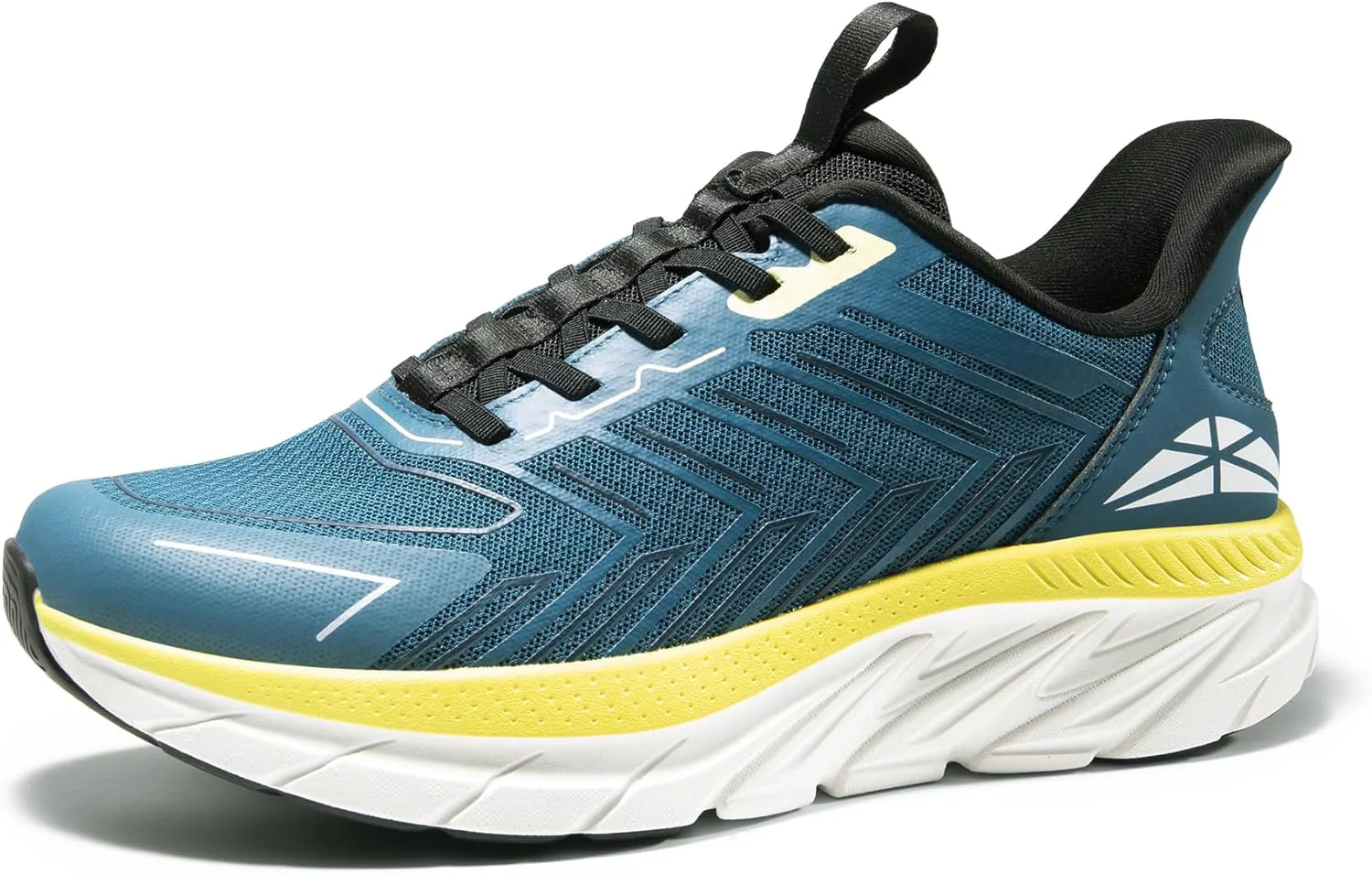 

Мужские кроссовки без шнурков для ходьбы, бега и тренировок, удобные, дышащие, противоскользящие, для фитнеса и кросс-тренинга, модные спортивные кеды ALLSWIFIT, синий