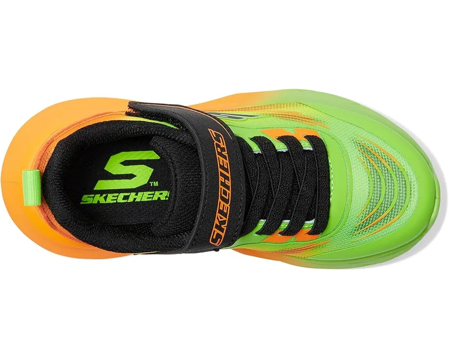 Кроссовки SKECHERS KIDS Tidal-tech 404040L (Little Kid/Big Kid), Lime/Multi — фото 2