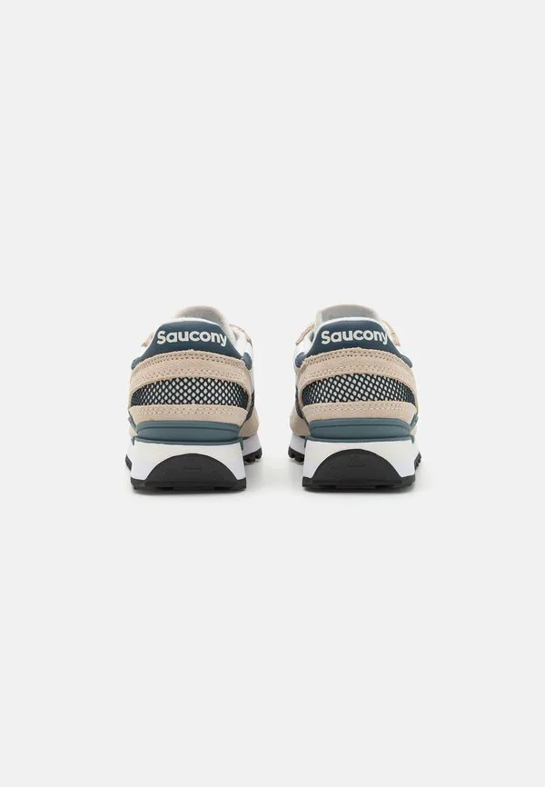 Унисекс низкие кроссовки shadow original Saucony, White/Navy — фото 3