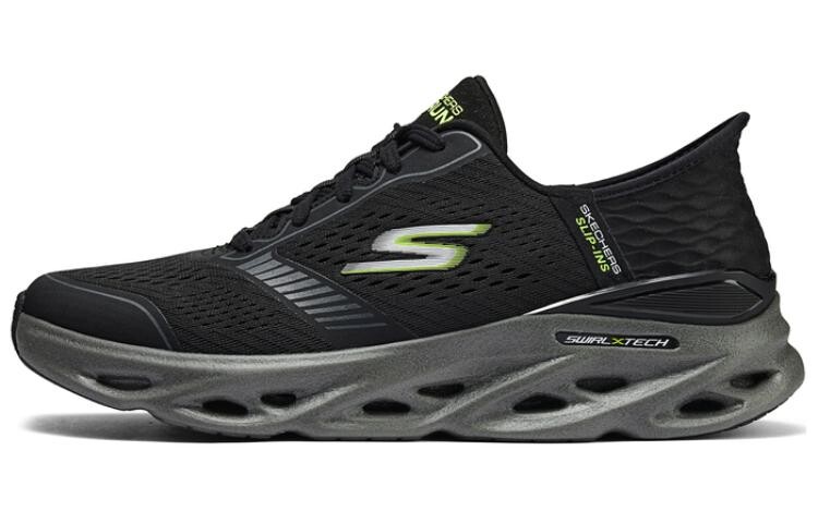 

Кроссовки мужские низкие черные/угольные Skechers