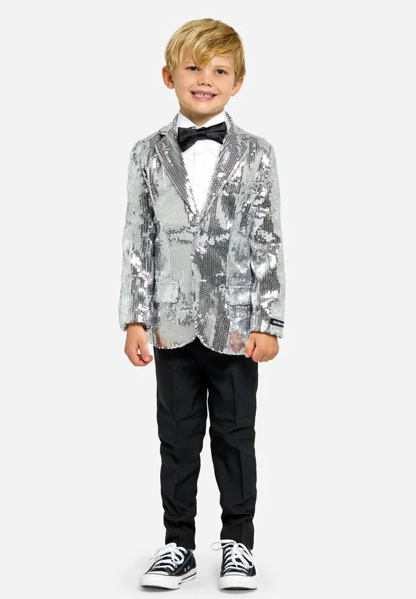 Блейзер с пайетками Suitmeister, Silver