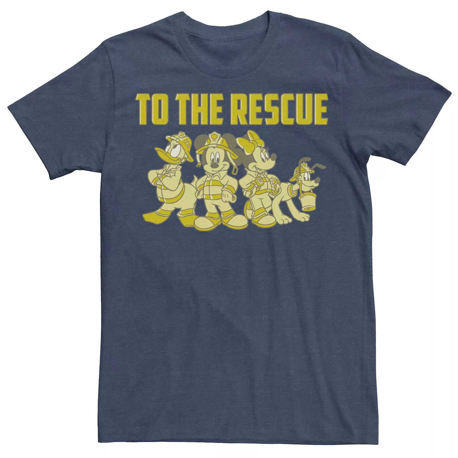 

Мужская футболка «Микки и друзья Firefighters To The Rescue» Disney