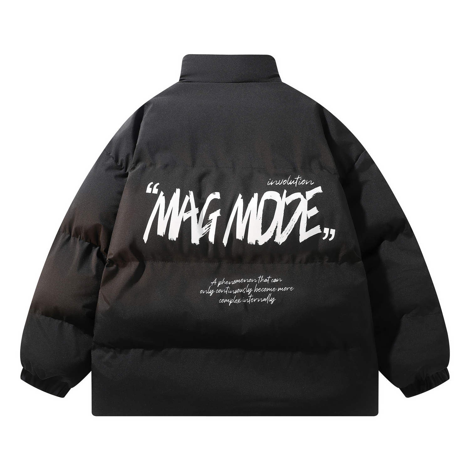 

Magmode Зимняя пуховая куртка унисекс, Black White