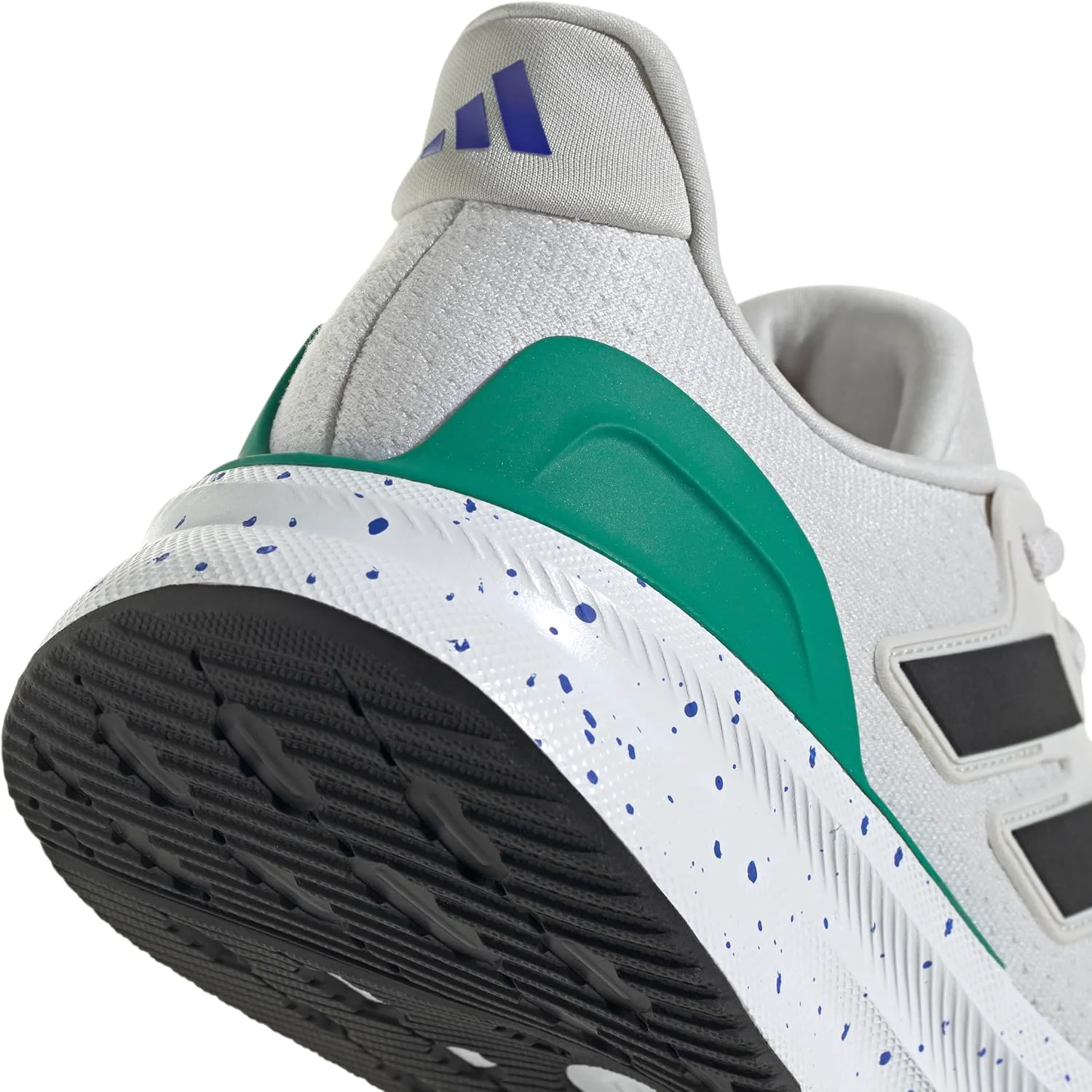 Мужские кроссовки Adidas Ultrarun 5, серый/черный/зеленый — фото 3