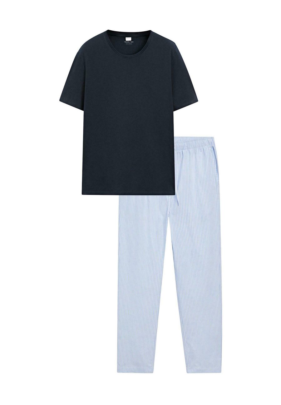 

Пижамный комплект Massimo Dutti SHORT SLEEVE AND STRIPED SET, Blue