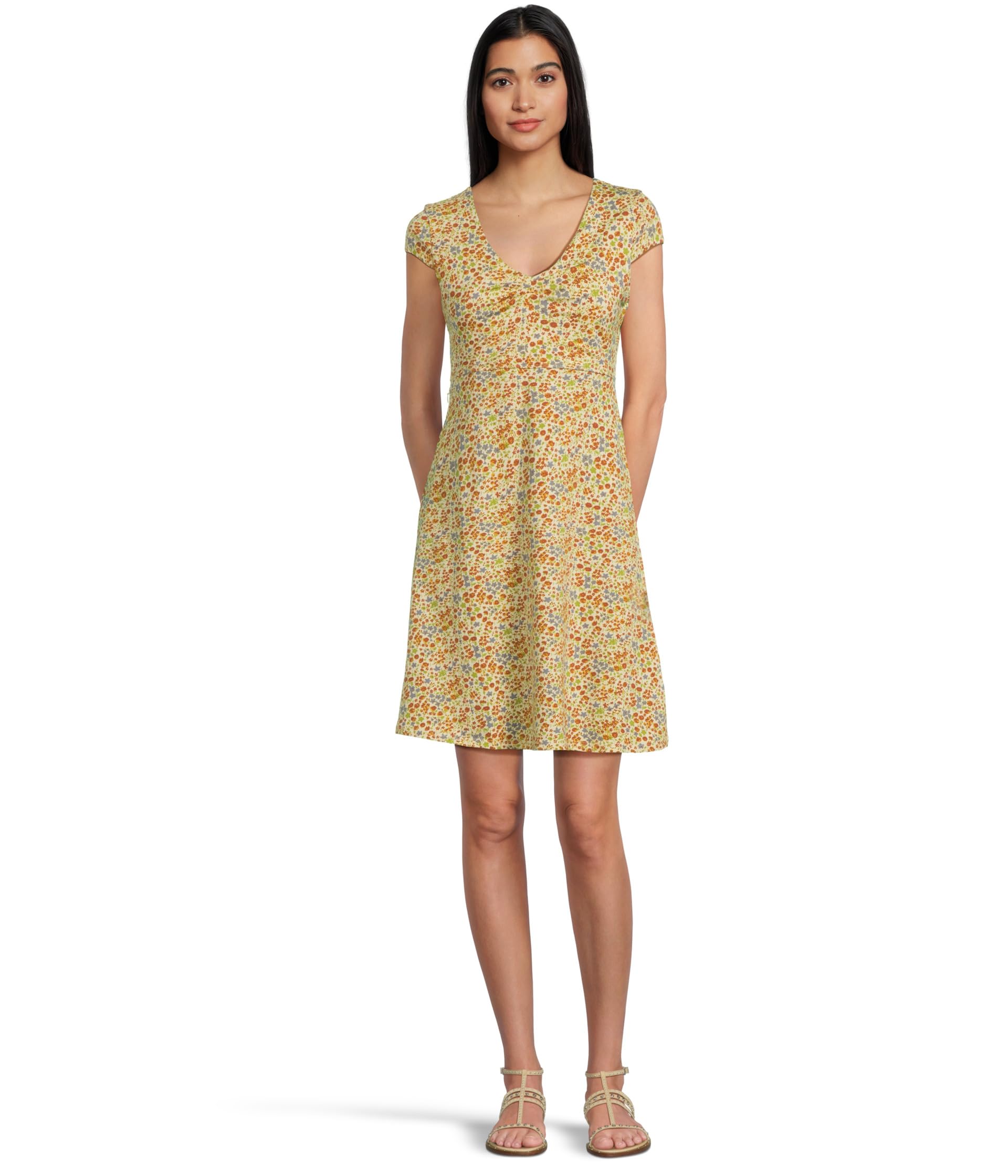 

Платье Toad&Co Rosemarie Dress, Cinnamon Ditsy Print