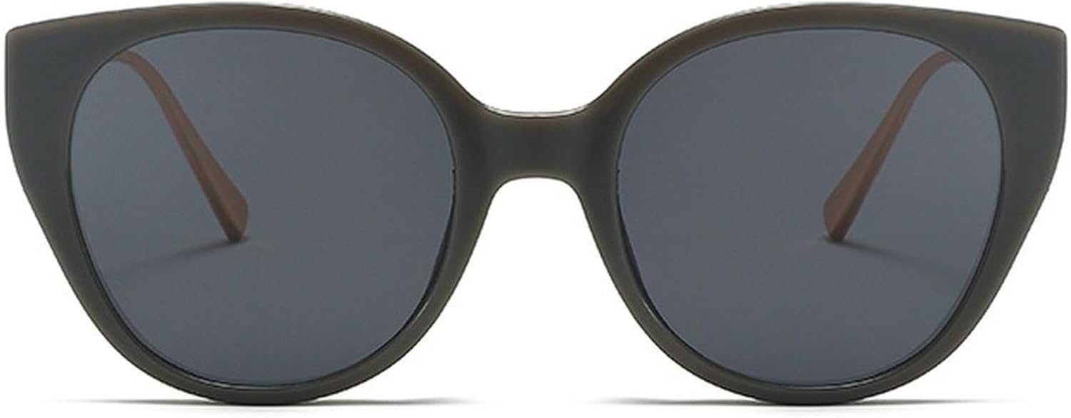 

Ретро-солнцезащитные очки «кошачий глаз» для женщин, круглые солнцезащитные очки, милые овальные очки в стиле 90-х, женские солнцезащитные очки с защитой от УФ-излучения UV400 mincl, Gray