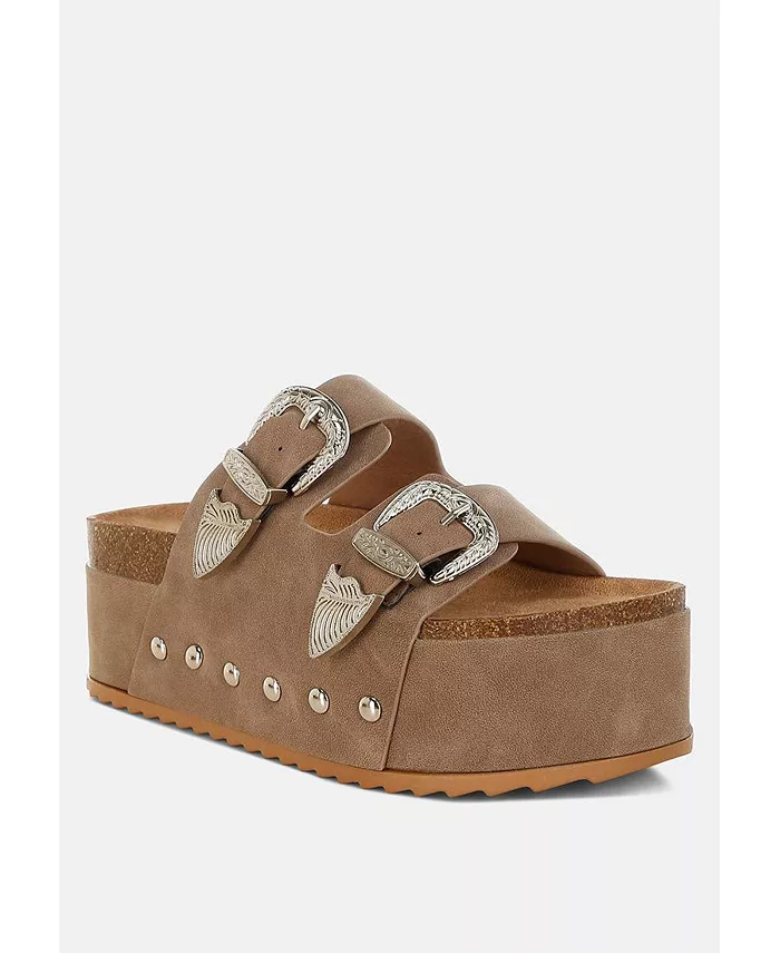 Туфли на плоской подошвеform Slip Ons для женщин London Rag, загар/бежевый — фото 2