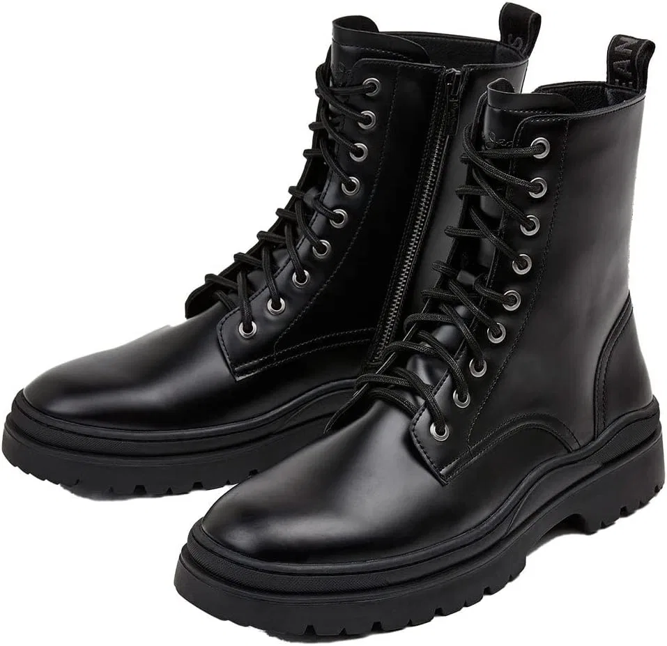 Мужские модные ботинки Pepe Jeans Soda Track, Black — фото 2