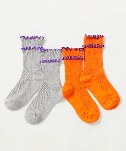 Носки 2 пары неоновые Mellow Rib для детей