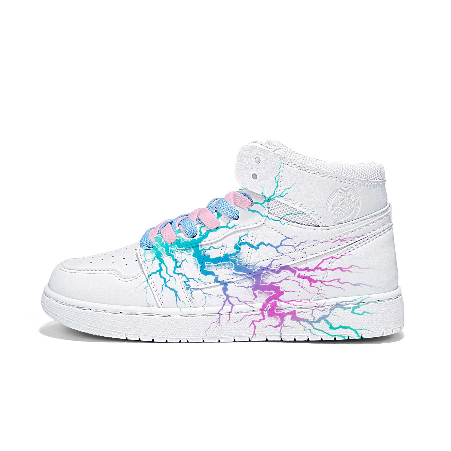 

Термостойкие нескользящие амортизирующие износостойкие легкие высокие кроссовки для скейтбординга Unisex WARRIOR, x23341d( белый )