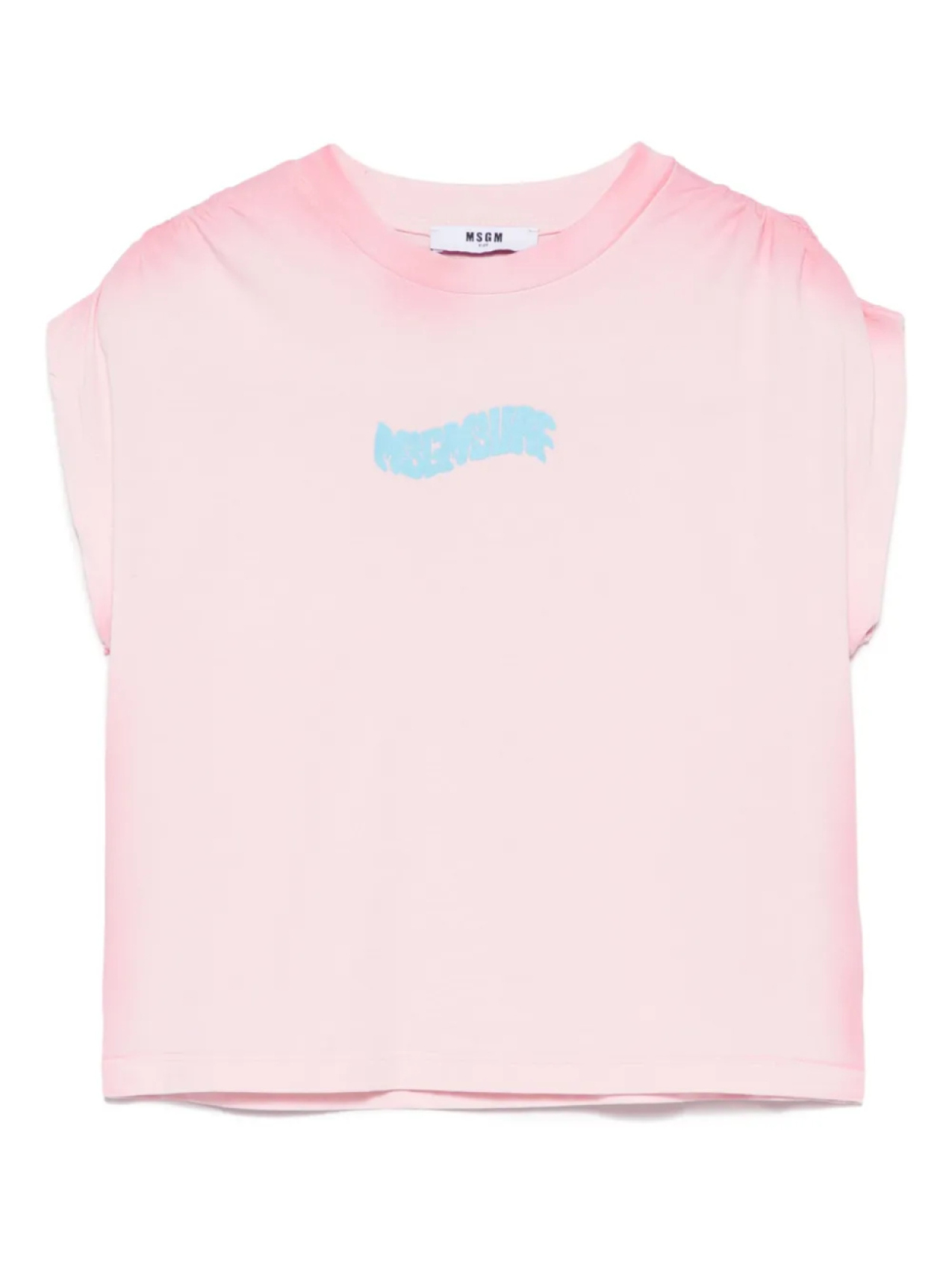

MSGM Kids футболка из джерси, розовый