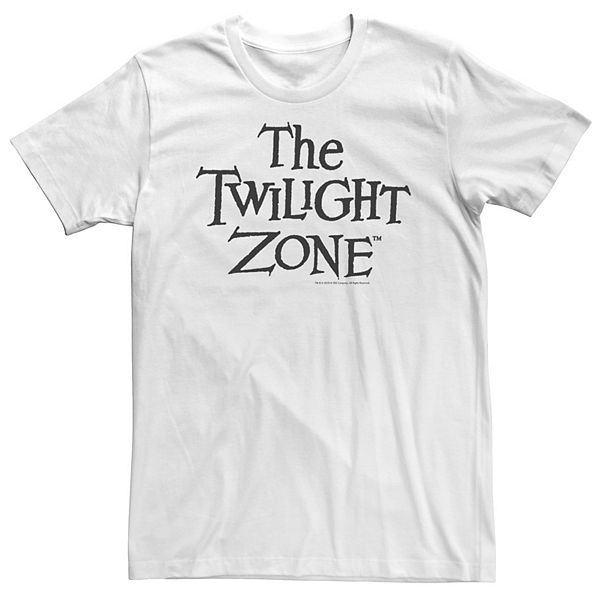 

Футболка Big & tall twilight zone simple title text Licensed Character