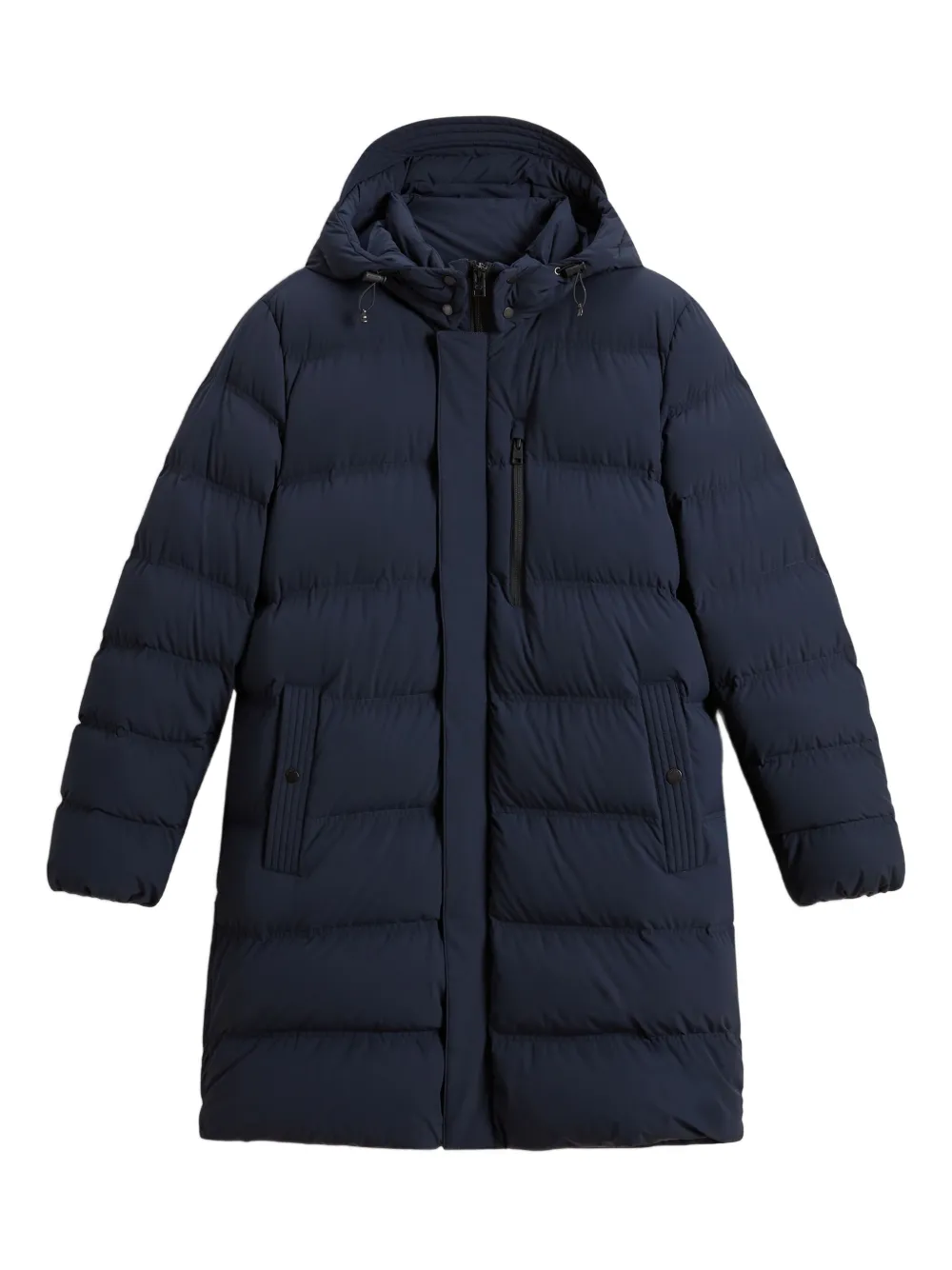 

Пуховик с капюшоном WOOLRICH, синий