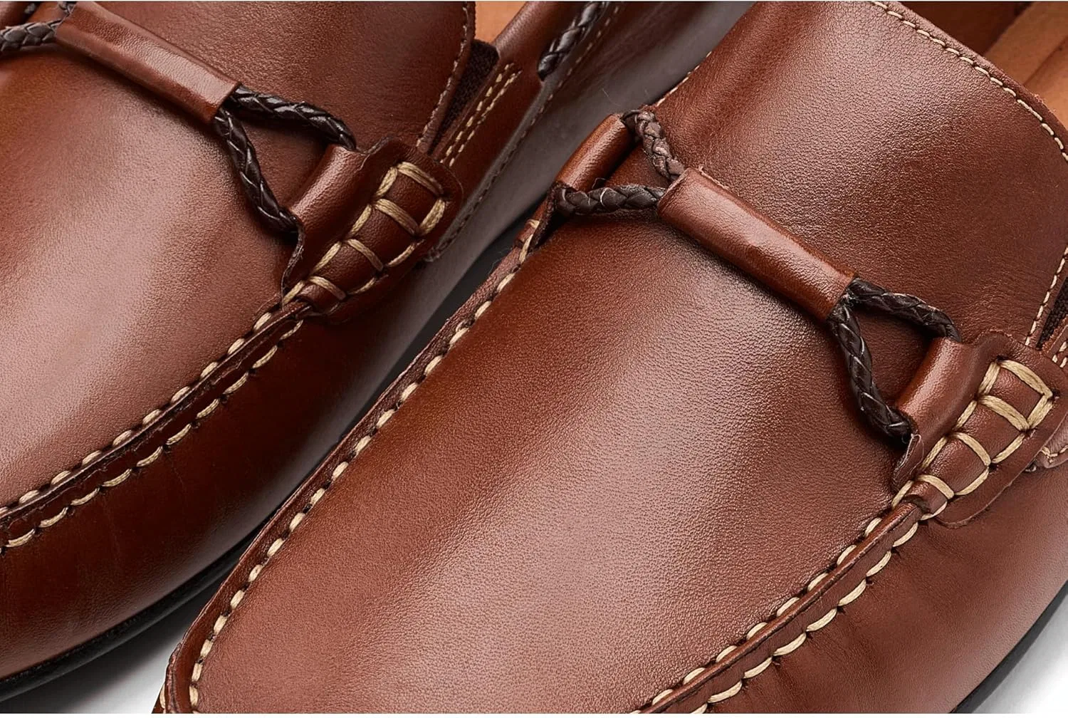 Лоферы Johnston & Murphy Beck, Tan Full Grain — фото 2