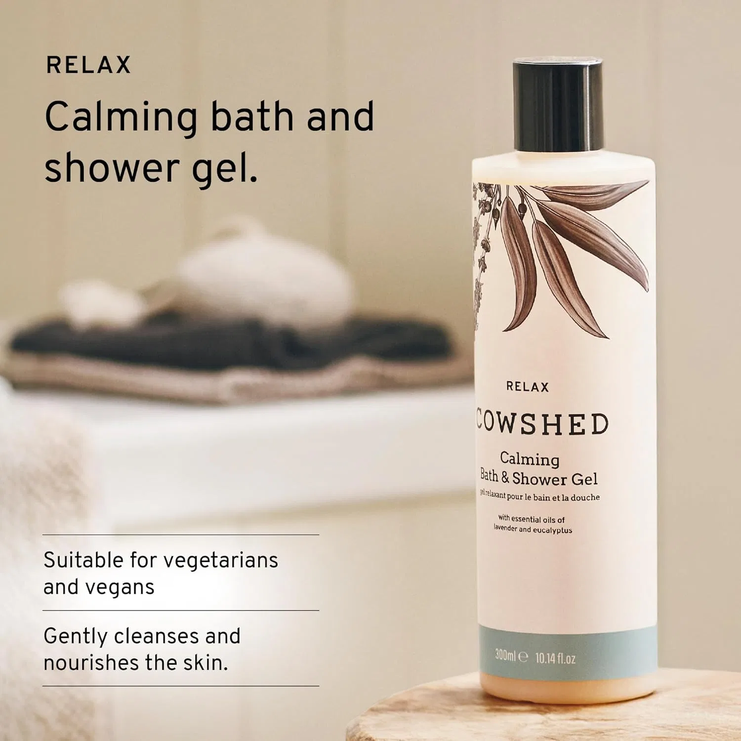 Расслабляющий гель для ванны и душа Cowshed Relax Calming, 500 мл Cowshed — фото 2