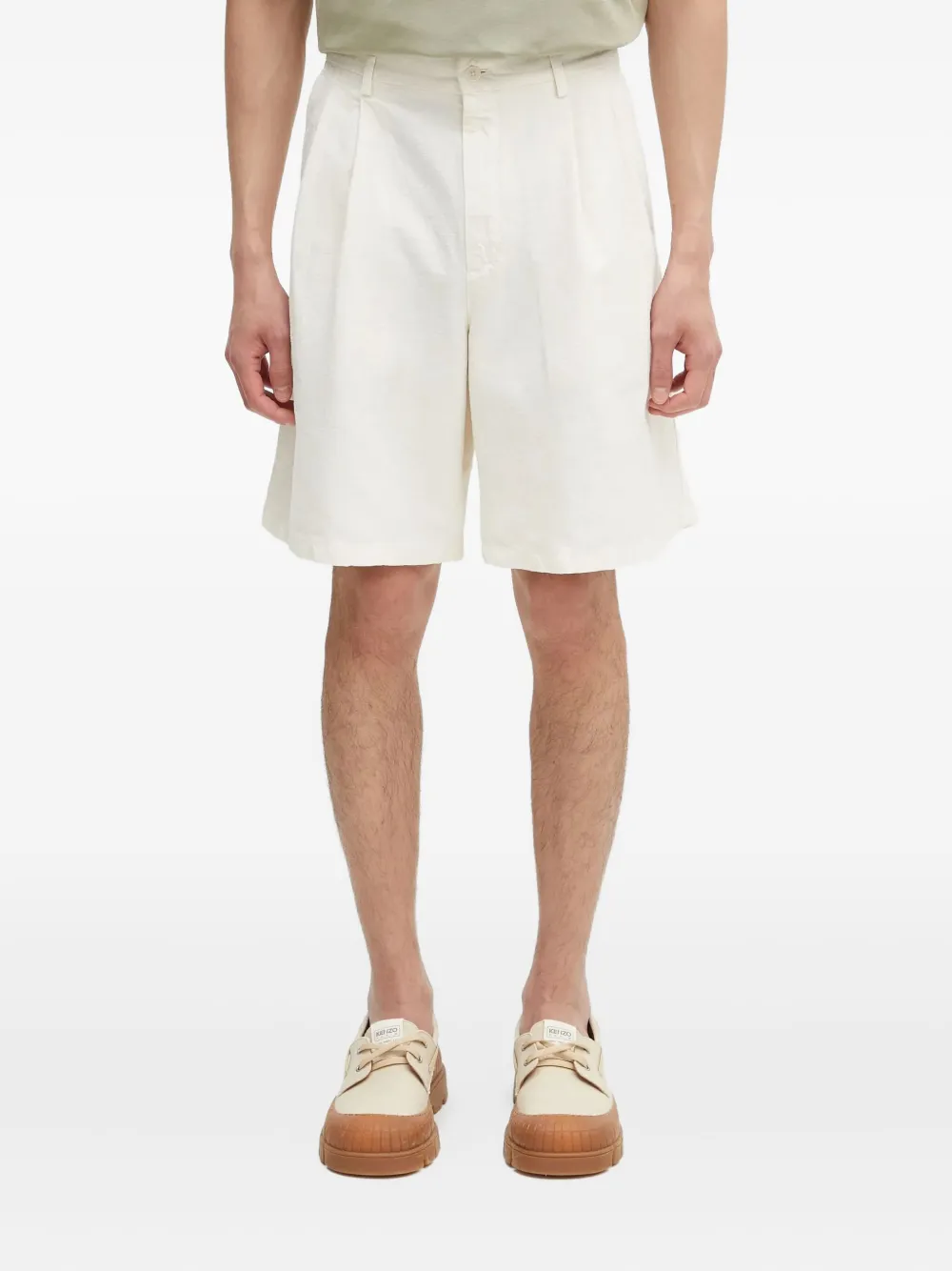 

Плиссированные шорты Norse Projects, нейтральный