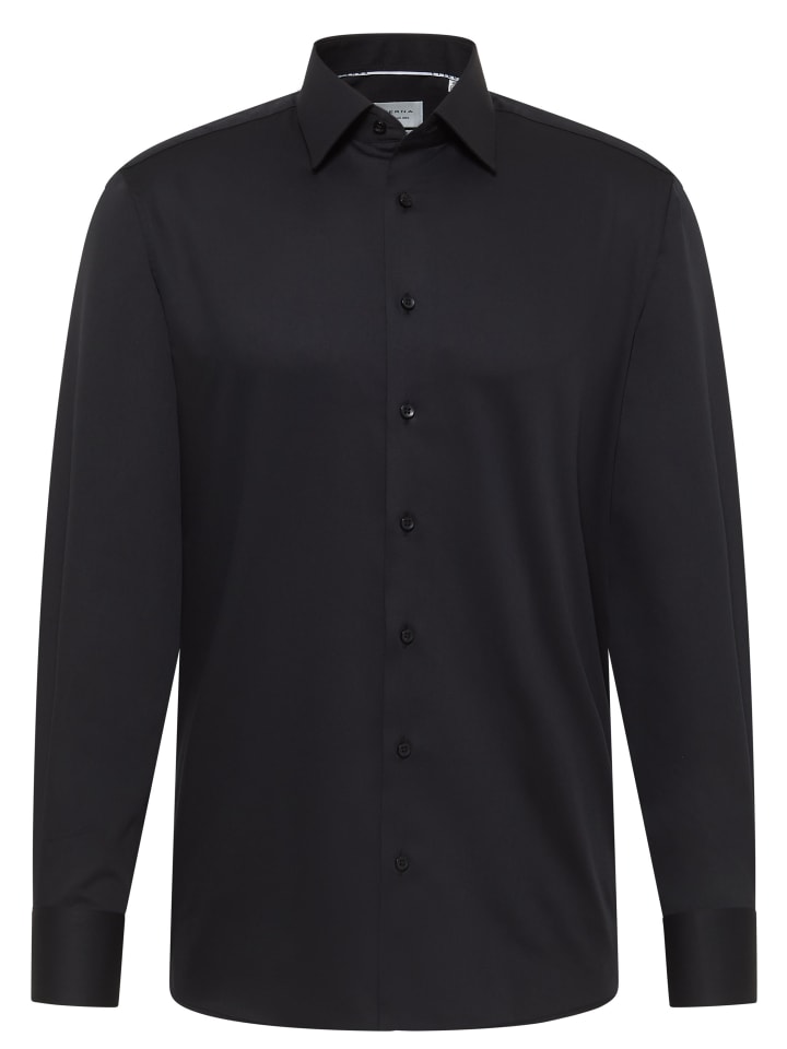 

Рубашка MODERN FIT черного цвета Eterna