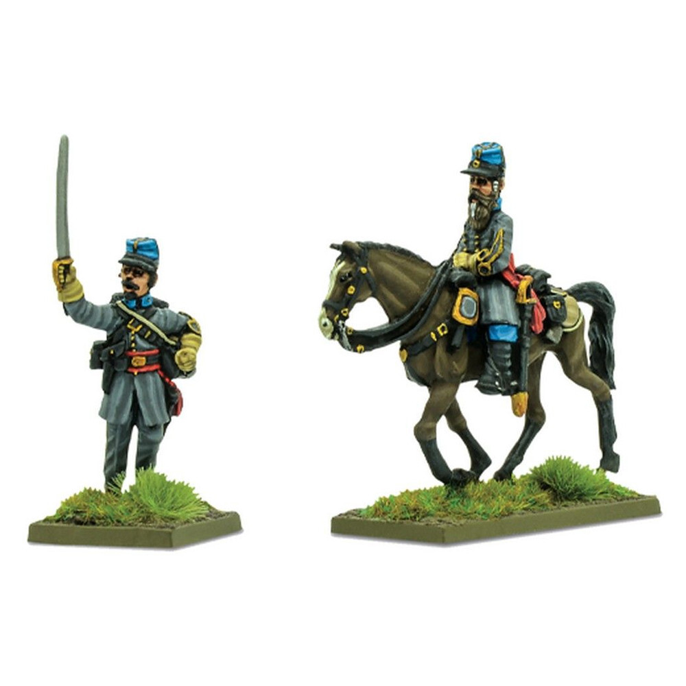 

Миниатюра Warlord Games Black Powder: American Civil War - Confederate Officers Advancing A (Mounted & Foot)