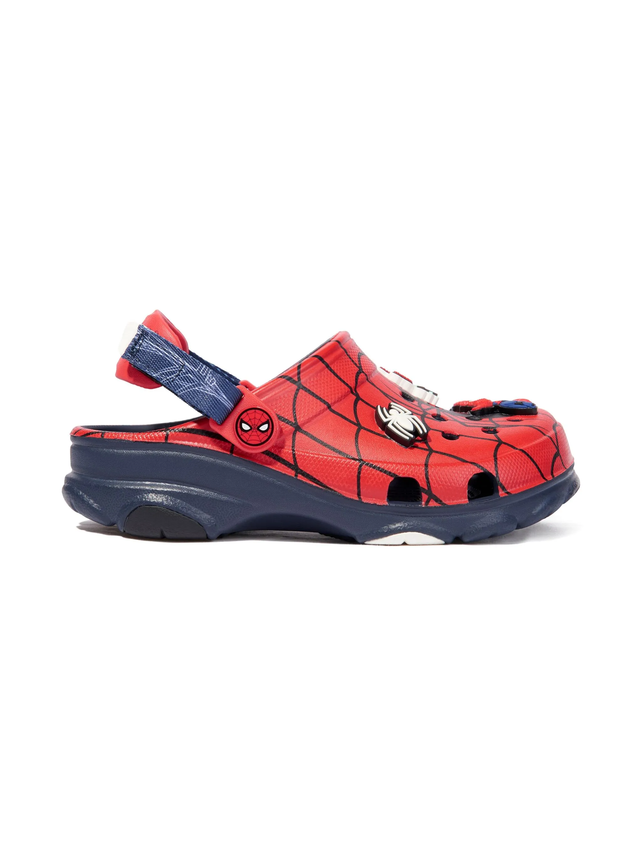 

Клоги Spider-Man из коллаборации с Marvel Crocs Kids, красный