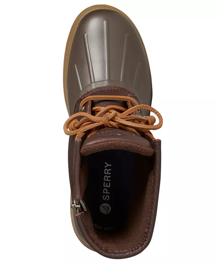 Женские ботинки Saltwater 2.0 с круглым носком Sperry, коричневый — фото 4