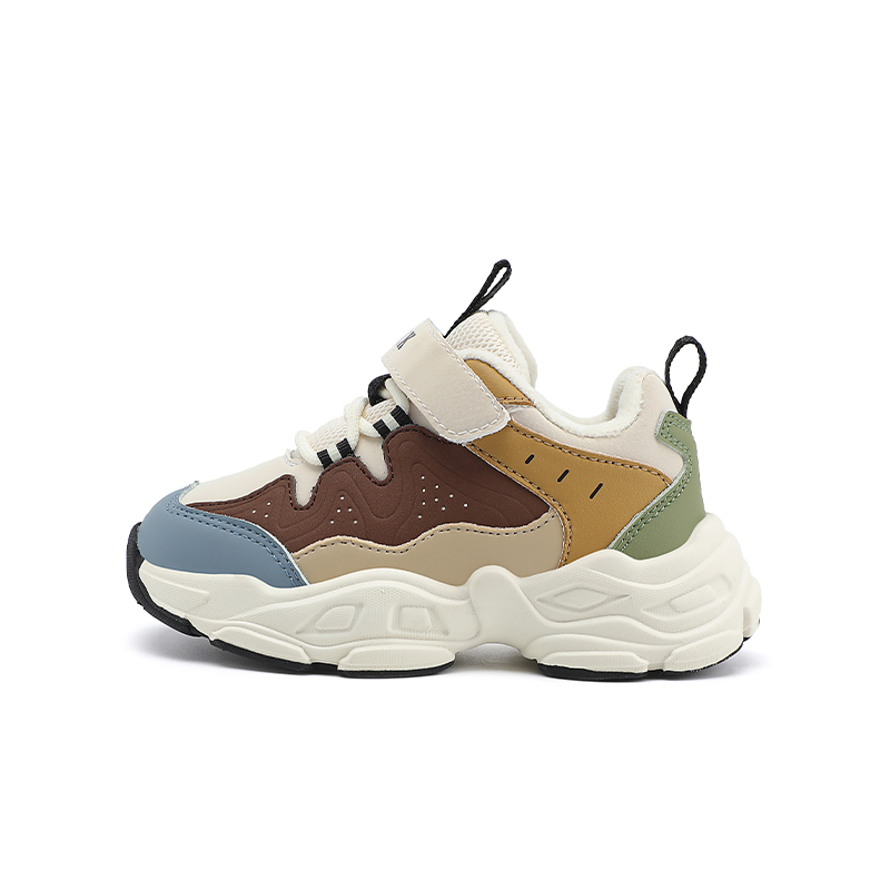 

B.Duck Желтые утиные легкие амортизирующие утепленные низкие детские повседневные кроссовки для детей 3-7 лет