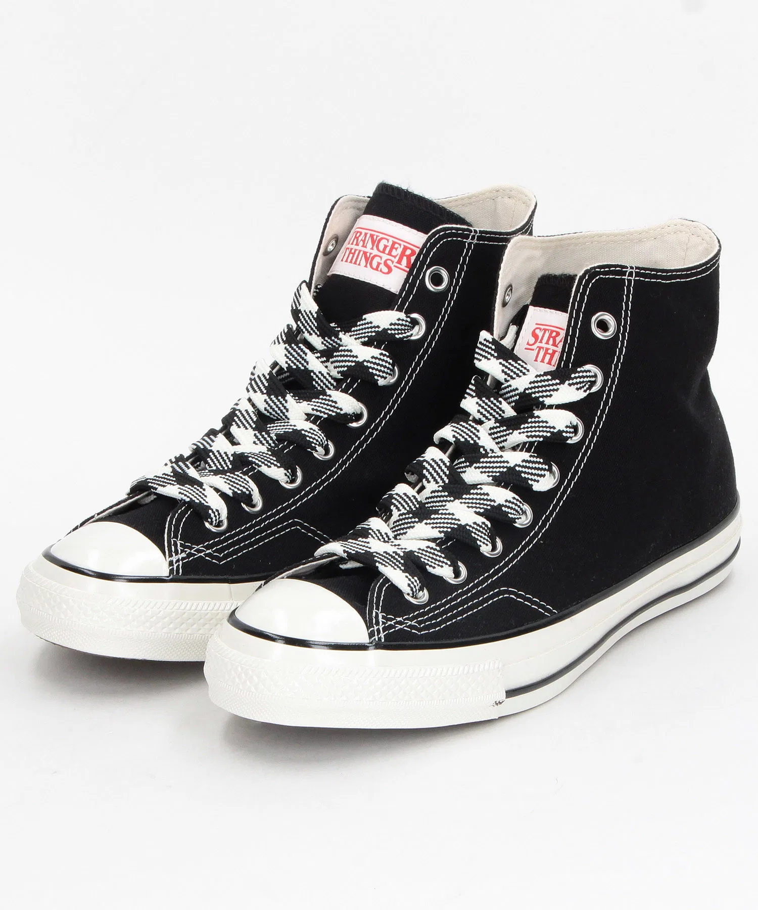 Мужские кроссовки Converse AS AGED 87 CL HI STRNGR THNGS чёрные