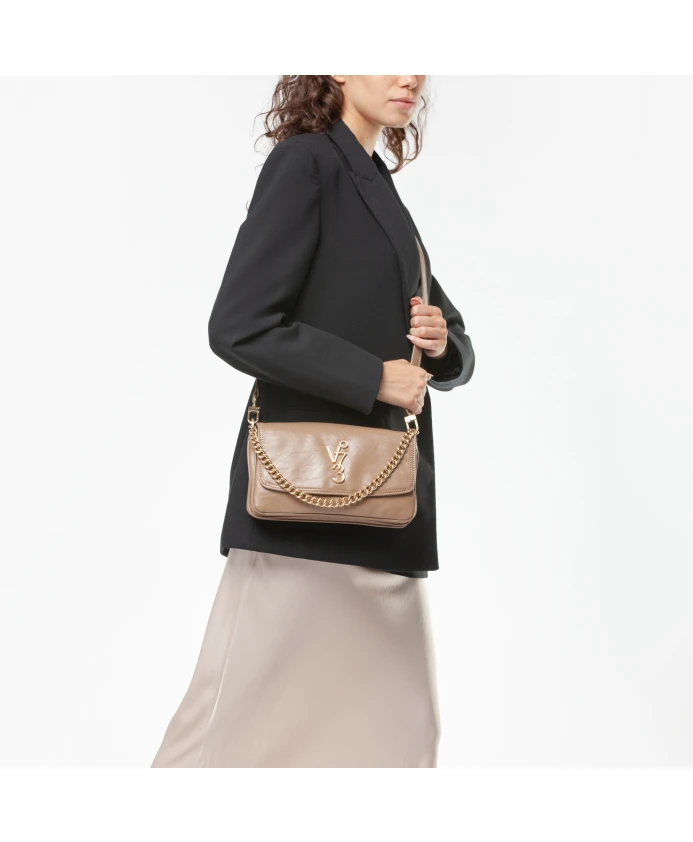 

Сумка через плечо "Луиза" V73, бежевый