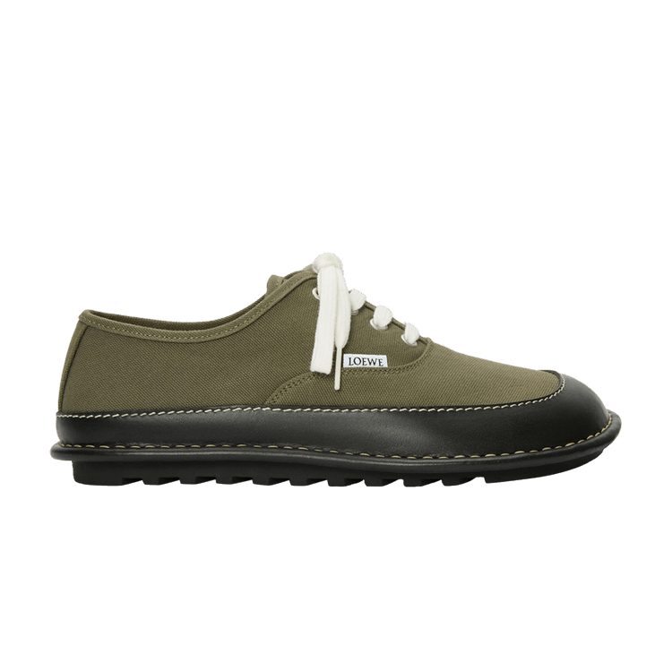 

Кроссовки Loewe Bay Lace-Up 'Khaki Green Black', зеленый