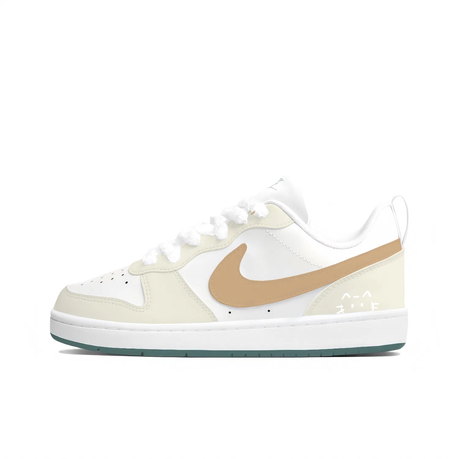 Кроссовки детские Nike Court Borough 2 хаки