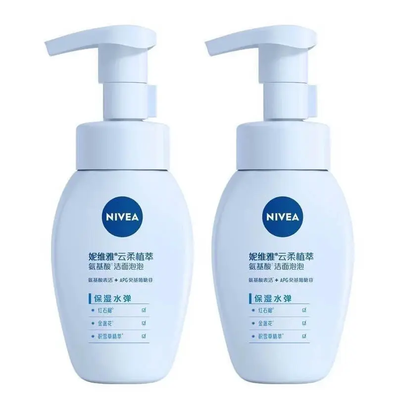 

NIVEA Новый улучшенный увлажняющий очищающий гель rose moisturizing cloud soft amino acid с увлажнением, освежением, очищением 180мл*3