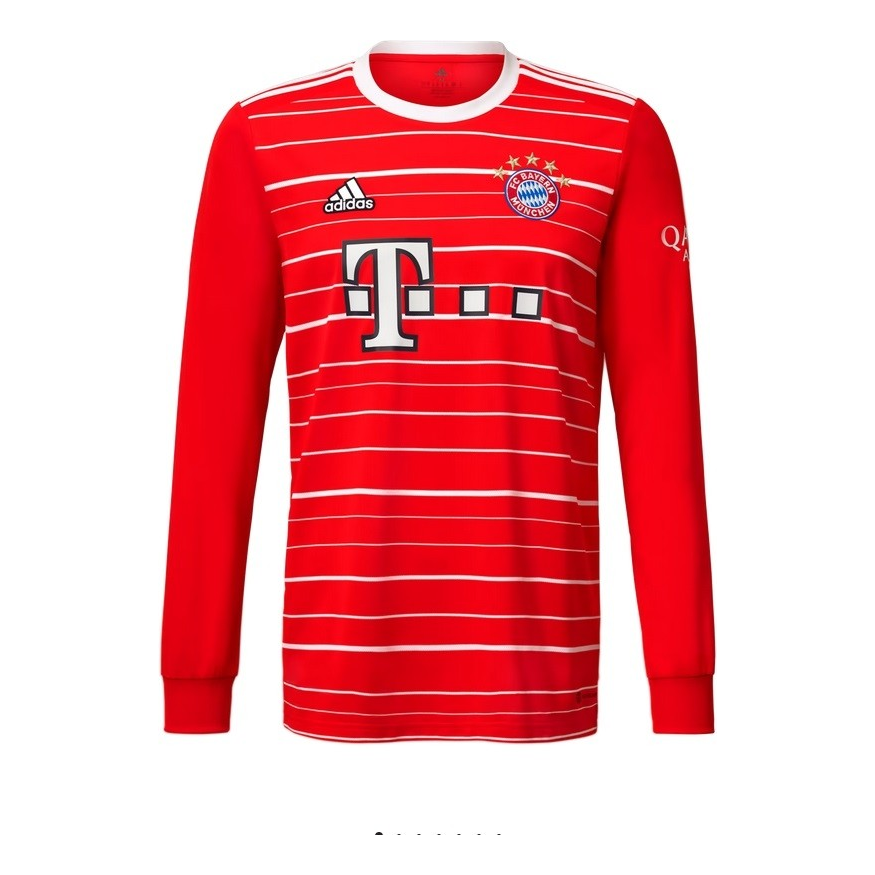 

Джерси adidas FC Bayern Munich 22/23 L/S Home Jersey 'Red', красный