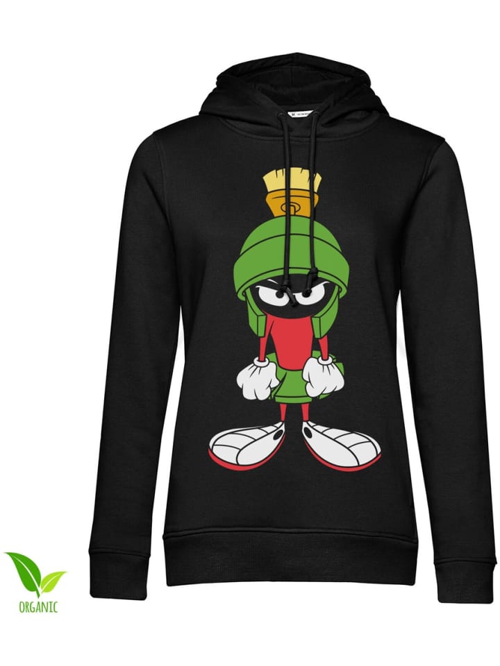 

Толстовка Marvin The Martian Attitude Girls Hoodie Looney Tunes , черный