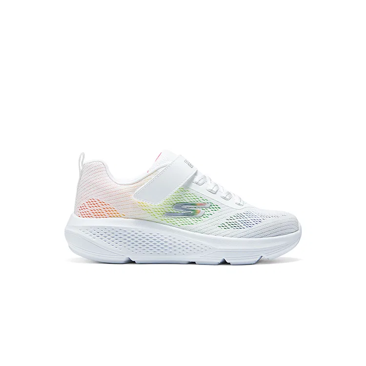 Кроссовки slip resistant, abrasion resistant, breathable, supportive, lightweight Skechers Kids, White Multicolor — фото 3