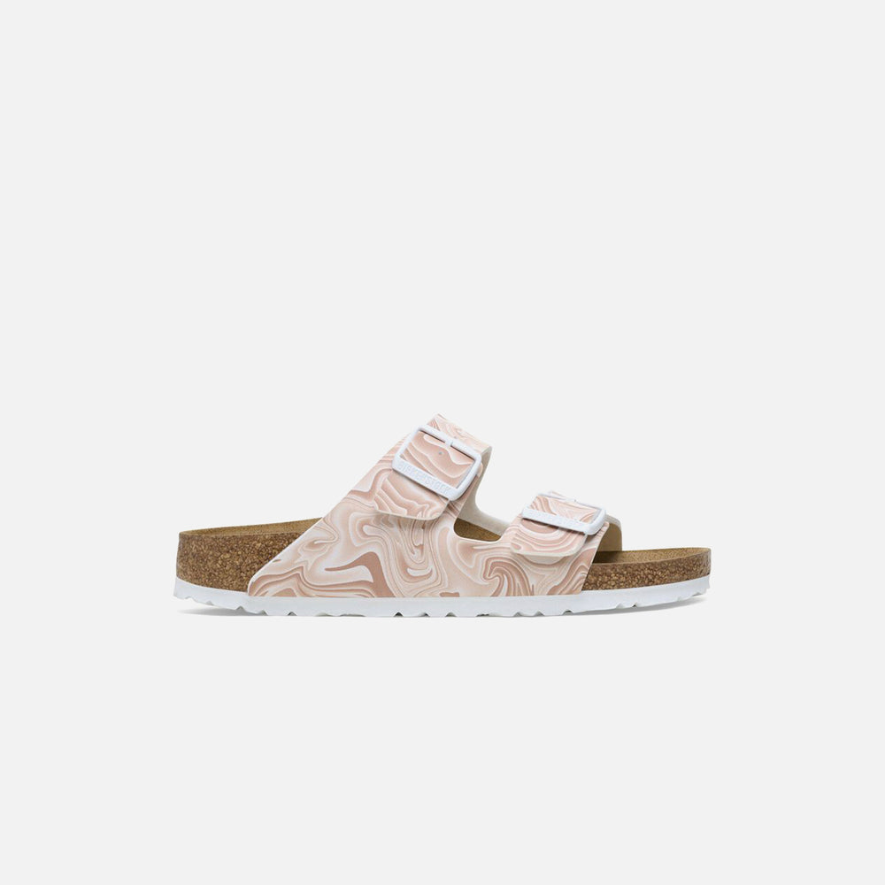 

Кроссовки Birkenstock Arizona Birko-Flor, цвет Marble/New Beige