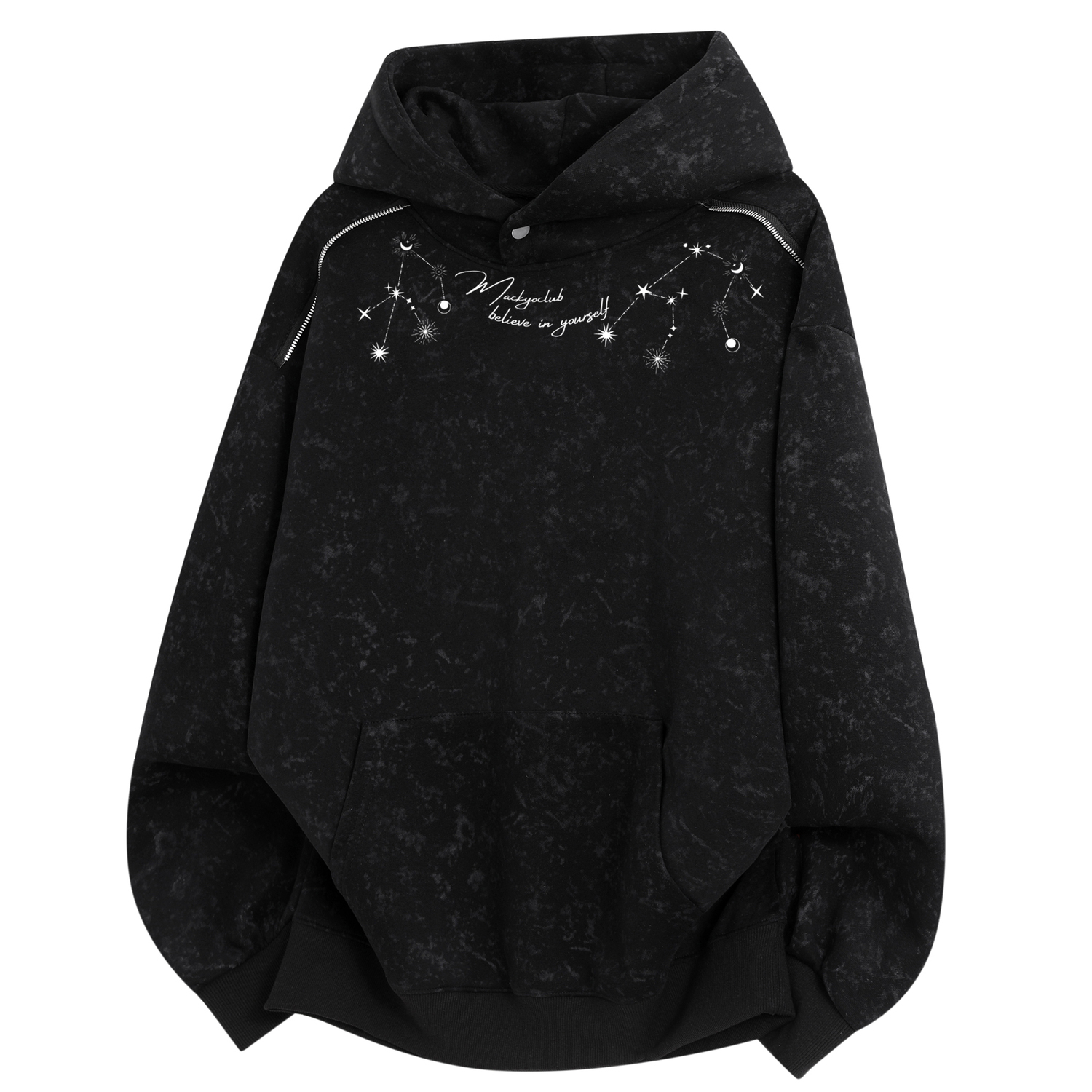 

Толстовка SOORCHCE Unisex Mackyo, черный[thickened and fleece-lined upgraded]