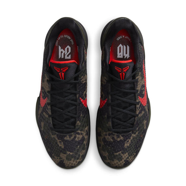 Кроссовки kobe 6 protro Nike, черный — фото 3
