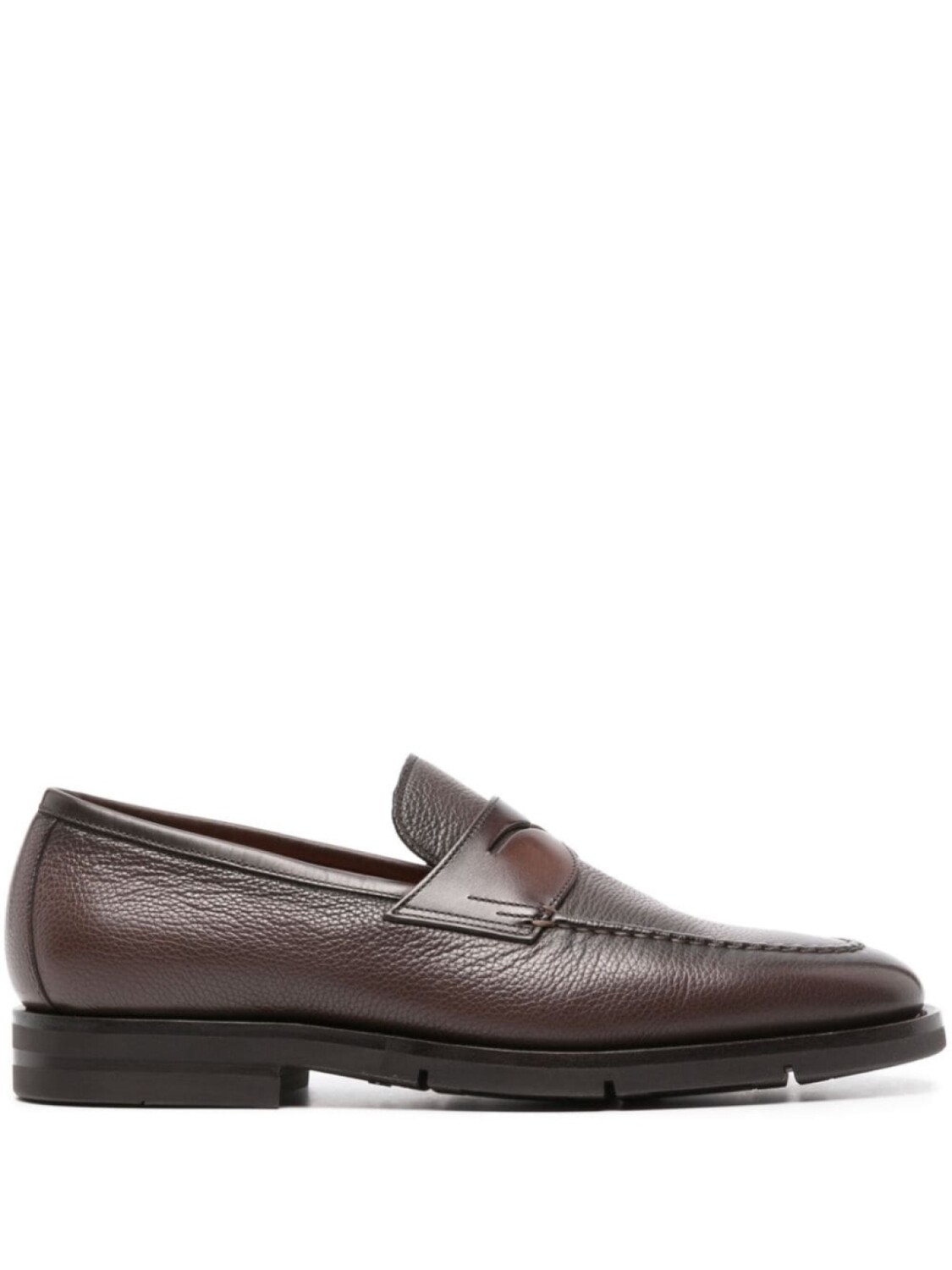

Santoni пенни-лоферы, коричневый