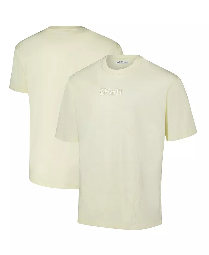 

Мужская футболка свободного кроя The Simpsons D'oh, кремового цвета Freeze Max