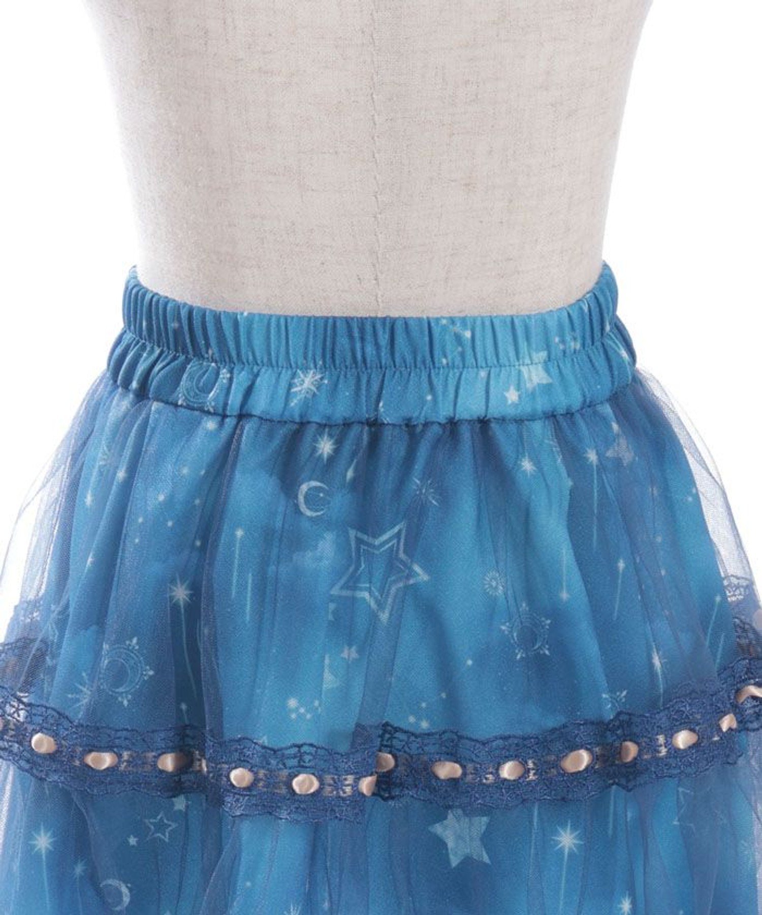 Звездная юбка из тюля Axes femme kids, Navy blue — фото 4