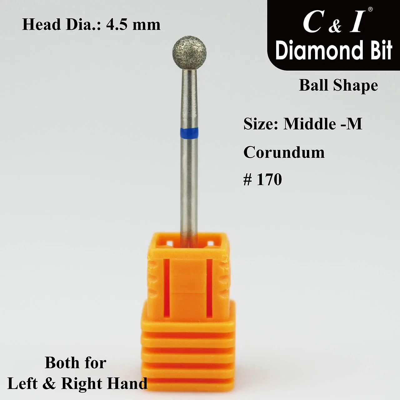 Набор алмазных фрез для маникюра «Diamond Nail Drill» от C & I ‎C & I — фото 2